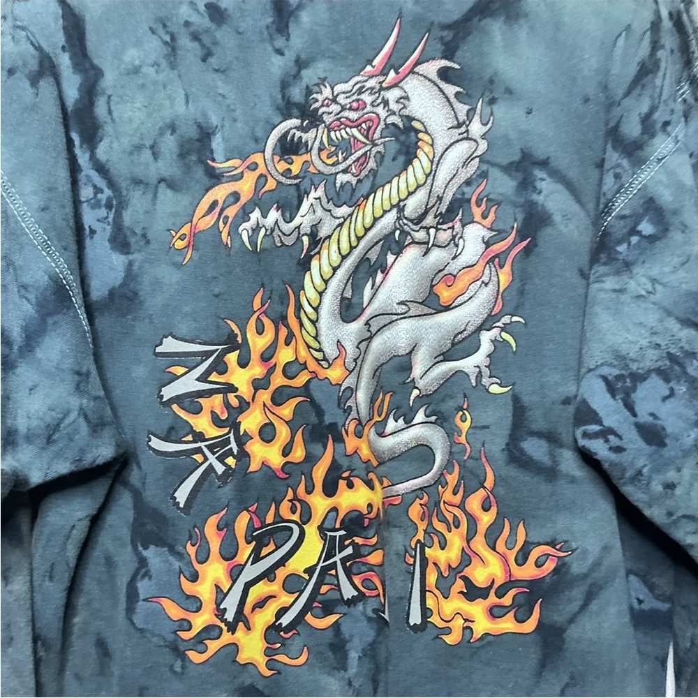 Vintage Na Pali Tie Dye Dragon Sweatshirt